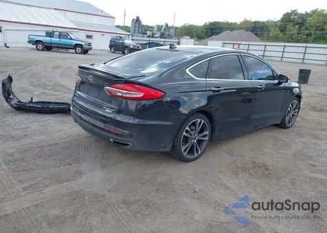 2019 Ford Fusion Titanium from USA, damaged, VIN 3FA6P0D95KR187128